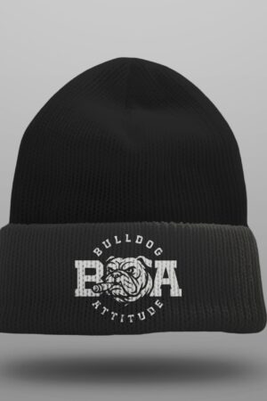 Bulldog Attitude Knit Beanie